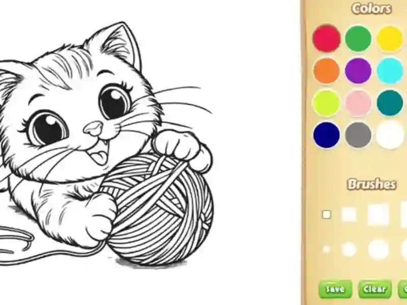 თამაში Cat Coloring Book ონლაინ