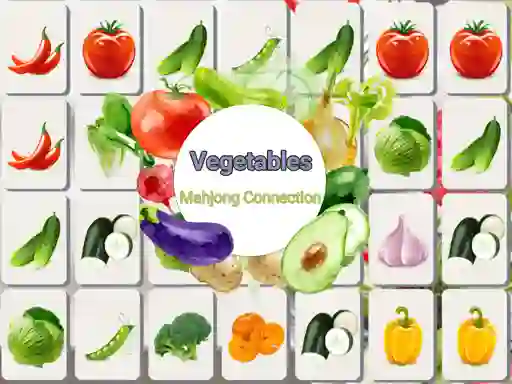 თამაში Vegetables Mahjong Connection ონლაინ