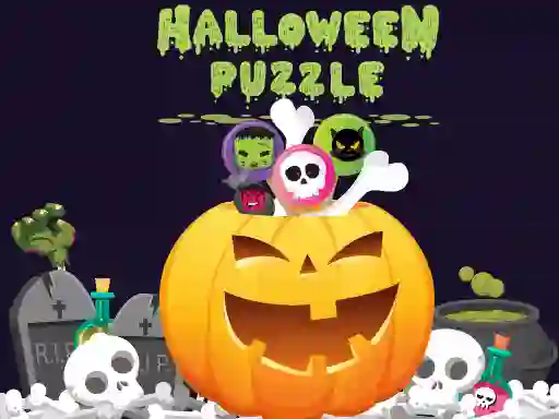 თამაში Halloween Puzzle ონლაინ