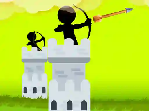 თამაში Stickman Archer Castle ონლაინ