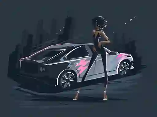 თამაში Old and New Cars Coloring ონლაინ