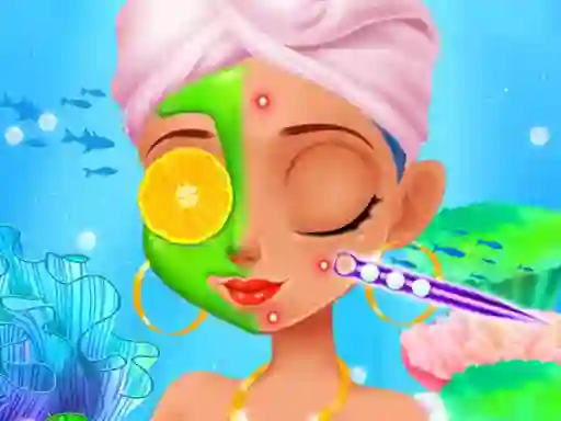 თამაში Mermaid Games Princess Makeup ონლაინ