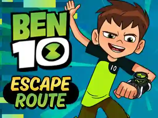 თამაში Ben 10 Escape Route ონლაინ