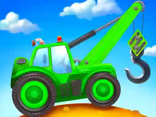 თამაში Real Construction Kids Game ონლაინ