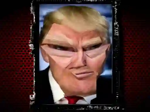 თამაში Trump Funny face ონლაინ