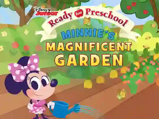 თამაში Ready For Preschool Minnie's Magnificent Garden ონლაინ