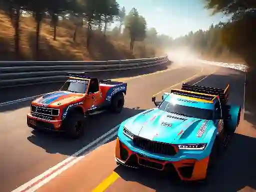 თამაში Truck Race ონლაინ