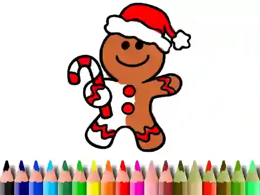 თამაში Back To School: Christmas Cookies Coloring ონლაინ