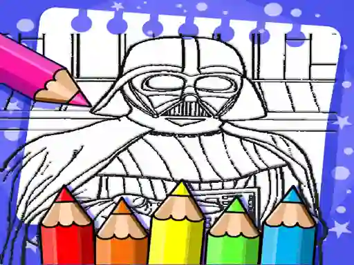 თამაში Darth Vader Coloring Book ონლაინ