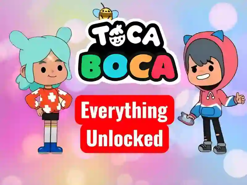 თამაში Toca Boca Everything Unlocked ონლაინ