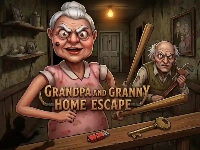 თამაში Grandpa And Granny Home Escape ონლაინ