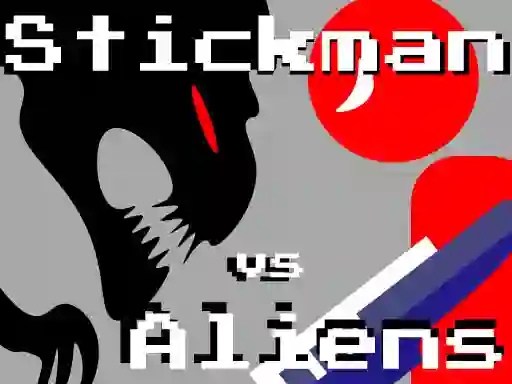 თამაში Stickman vs Aliens ონლაინ