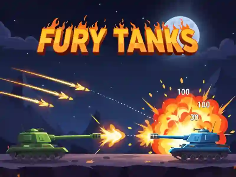 თამაში Fury Tanks ონლაინ