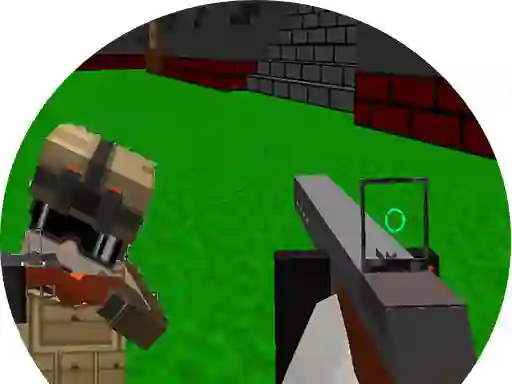 თამაში Blocky Gun 3d Warfare ონლაინ