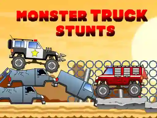 თამაში Monster Truck Stunts ონლაინ