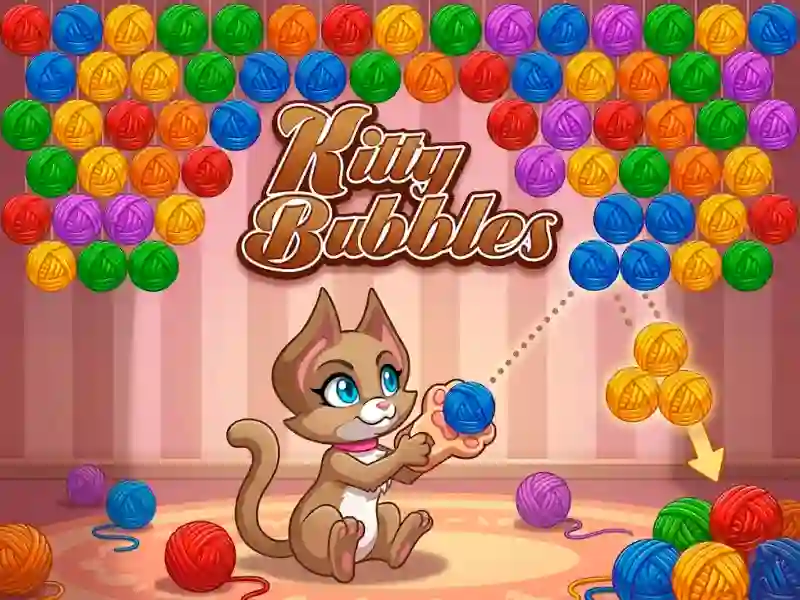 თამაში Kitty Bubbles ონლაინ