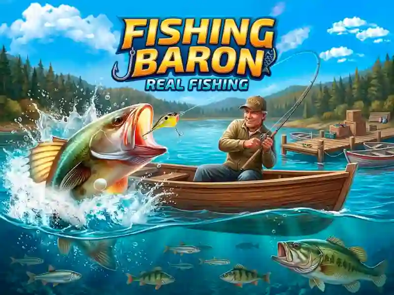 თამაში Fishing Baron Real Fishing ონლაინ