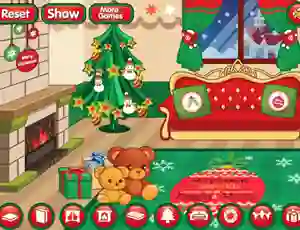 თამაში Christmasroom Decoration ონლაინ