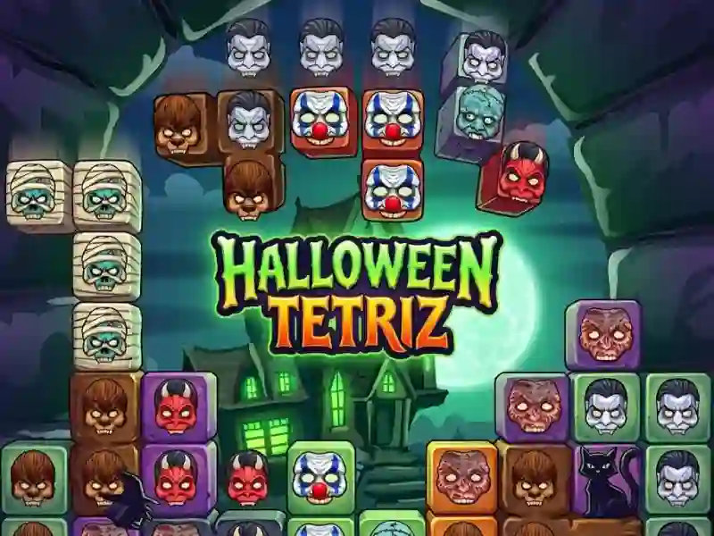 თამაში Halloween Tetriz ონლაინ