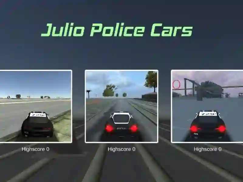 თამაში Julio Police Cars ონლაინ