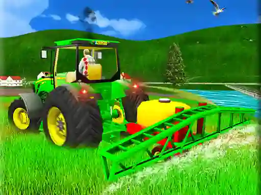 თამაში Indian Tractor Farm Simulator ონლაინ