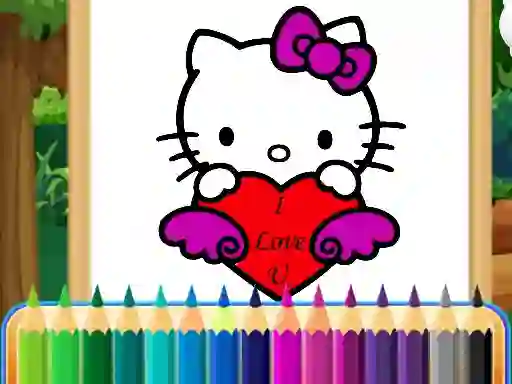 თამაში Coloring Kitty ონლაინ
