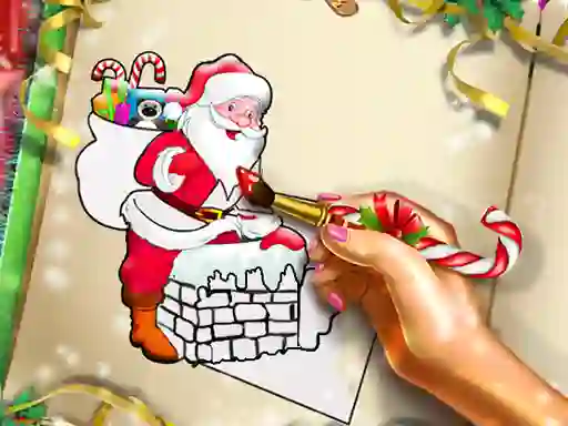 თამაში Santa Christmas Coloring ონლაინ