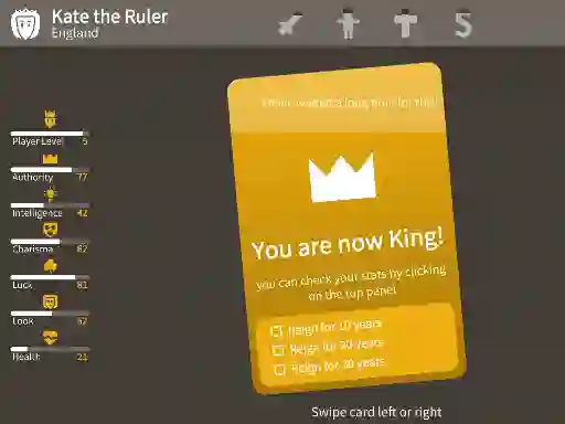 თამაში Kings Card Decisions ონლაინ