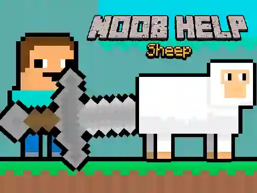 თამაში Noob Help Sheep ონლაინ