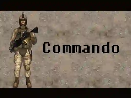 თამაში Commando ონლაინ