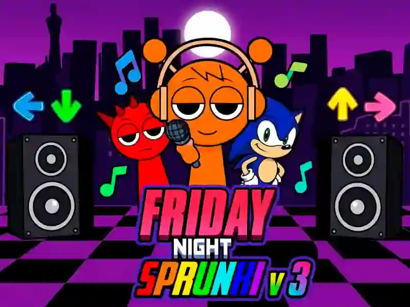 თამაში Friday Night Sprunki v 3 ონლაინ