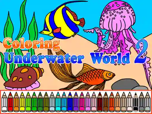 თამაში Сoloring Underwater World 2 ონლაინ