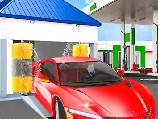 თამაში Gas Station: Car Parking ონლაინ
