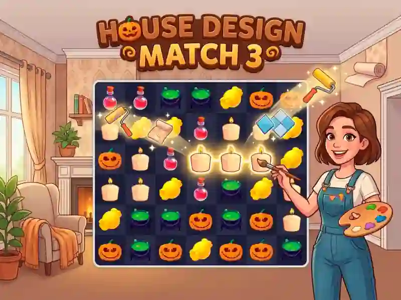 თამაში House Design Match 3 ონლაინ