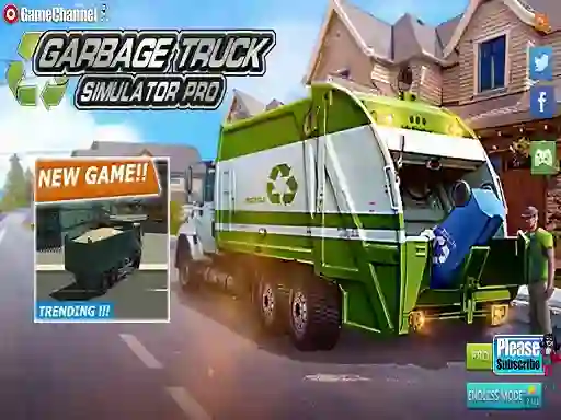 თამაში Garbage Truck Simulator ონლაინ