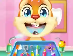 თამაში Crazy Animals Dentist ონლაინ