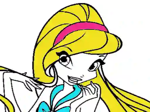 თამაში Winx Coloring book ონლაინ