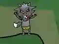 თამაში The Black Wolf Wants Sheep ონლაინ