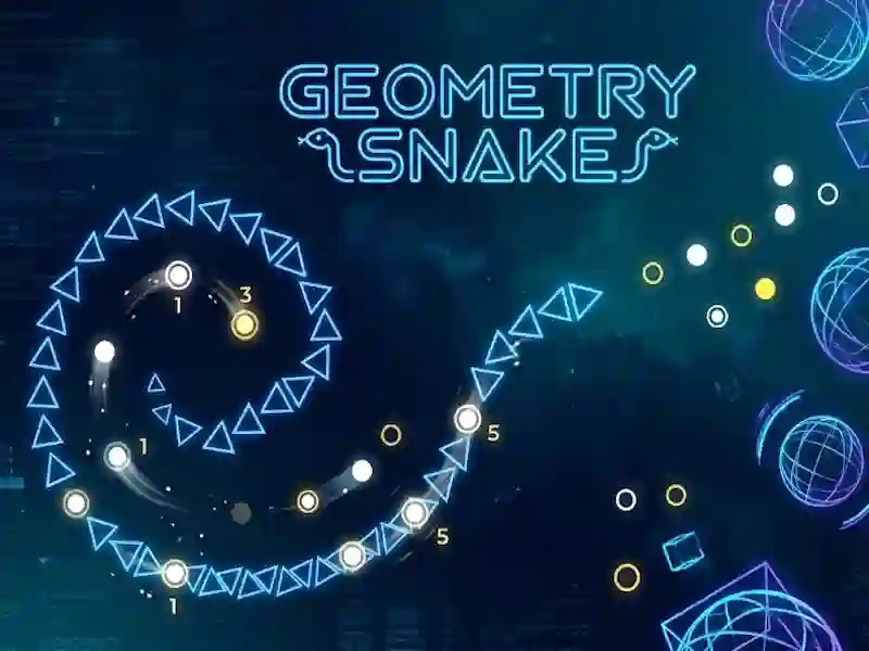 თამაში Geometry Snake ონლაინ