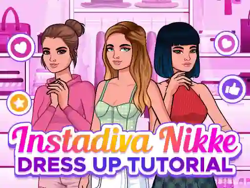 თამაში Instadiva Nikke Dress Up Tutorial ონლაინ