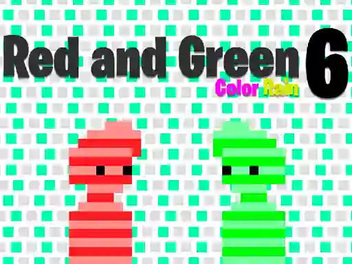 თამაში Red and Green 6 Color Rain ონლაინ