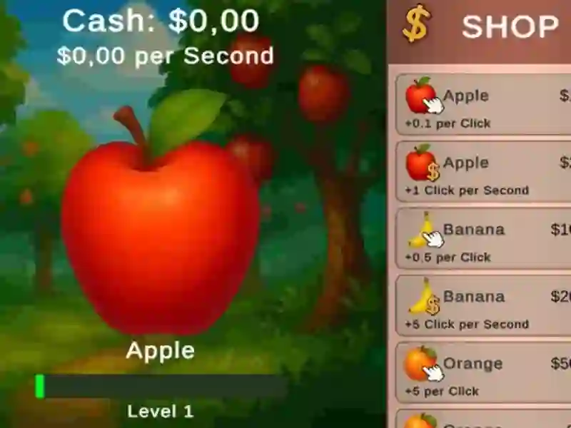 თამაში Fruit Clicker ონლაინ