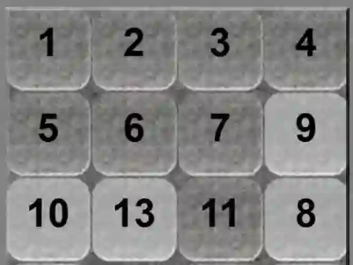 თამაში Classic Sliding Numbers ონლაინ