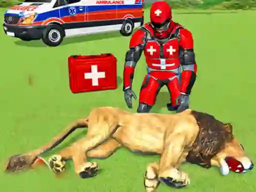 თამაში Animal Rescue Robot Hero ონლაინ