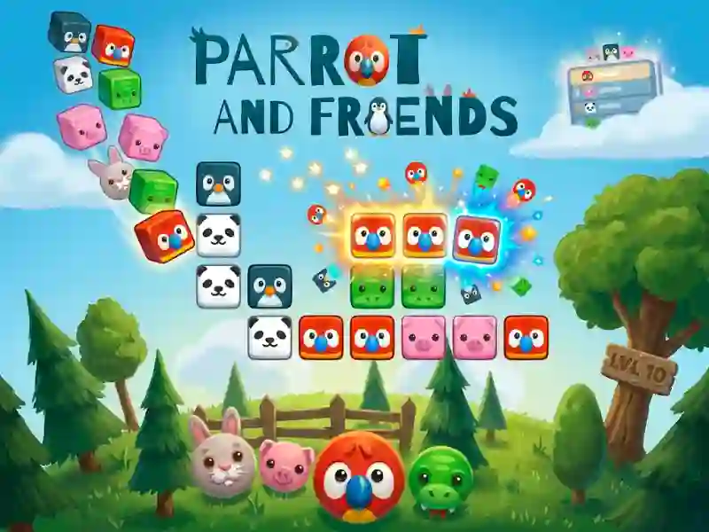 თამაში Parrot and Friends ონლაინ