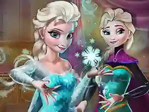თამაში Elsa Secret Transform ონლაინ