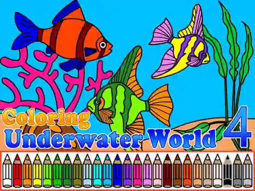 თამაში Coloring Underwater World 4 ონლაინ