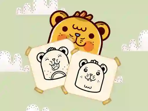 თამაში Happy Hamster Coloring ონლაინ