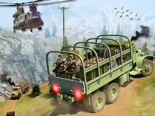 თამაში Army Cargo Transport Driving ონლაინ