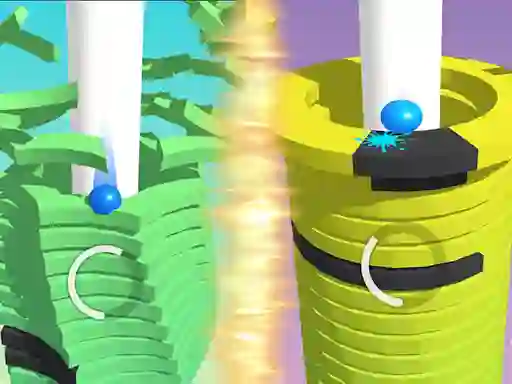 თამაში Stack Ball Helix ონლაინ